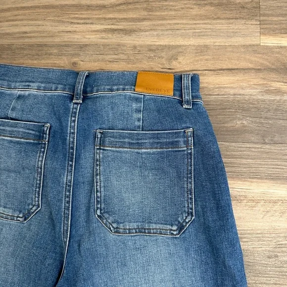 Evereve Reworked Patch Pocket Ever Wide Leg Jeans - Picture 9 of 9